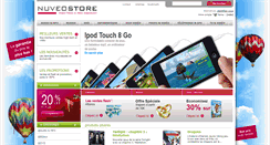 Desktop Screenshot of nuveostore.com